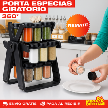 ESTANTE GIRATORIO 360° PARA ESPECIAS